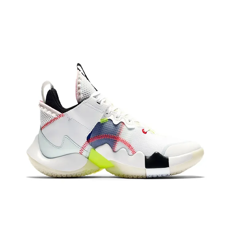 Jordan Why Not Zer0.2 SE 'The City Tour' Low-Top Children's Basketball Shoes Gray Teenagers-1