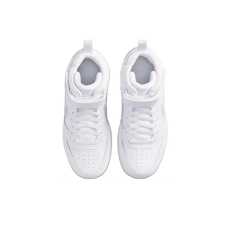 Nike Court Borough Mid 2 GS 'White Aura'-3