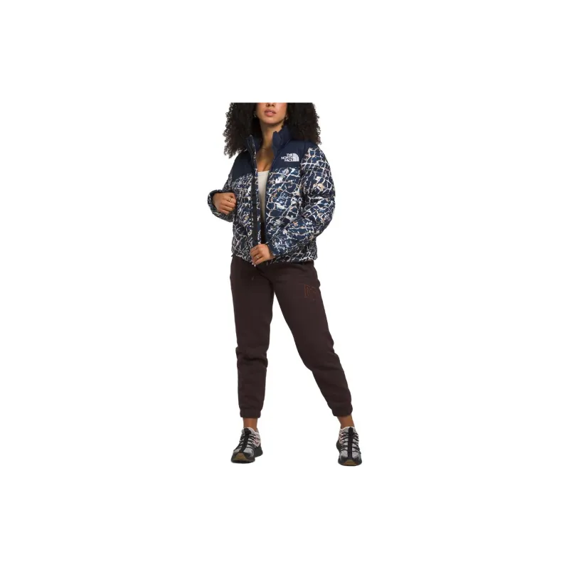 THE NORTH FACE Abstract print Quilted Jacket-5