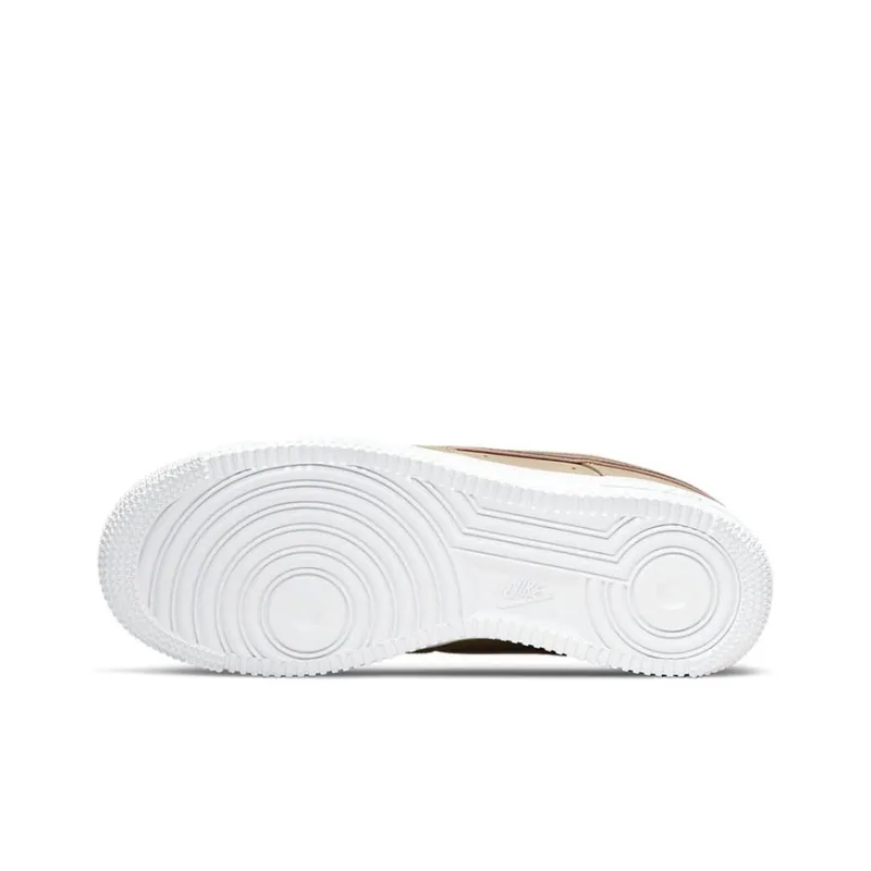 Nike Air Force 1 '07 Tan Metallic Rose Gold Women's-5