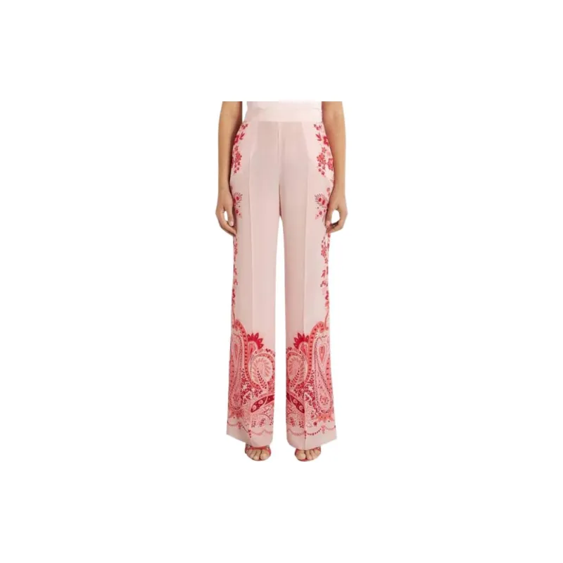 ETRO Paisley Printed Elasticated Waistband Trousers-3