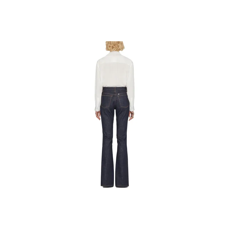 Givenchy High Waisted Boot Cut Jeans-2