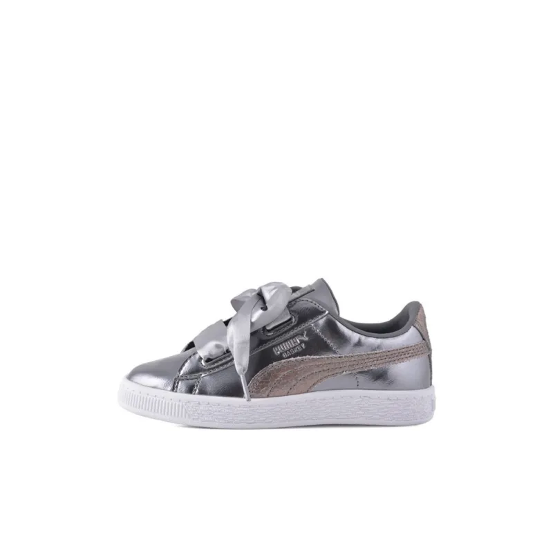 PUMA Basket Series Kids' Skateboarding Shoes Pre school-0