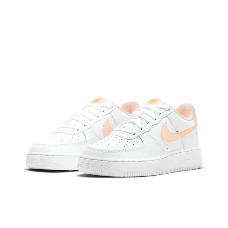 Nike Air Force 1 Low White Hyper Crimson GS-2
