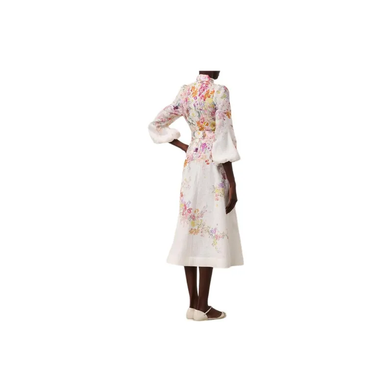 Zimmermann Natura Floral-print Minidress-2