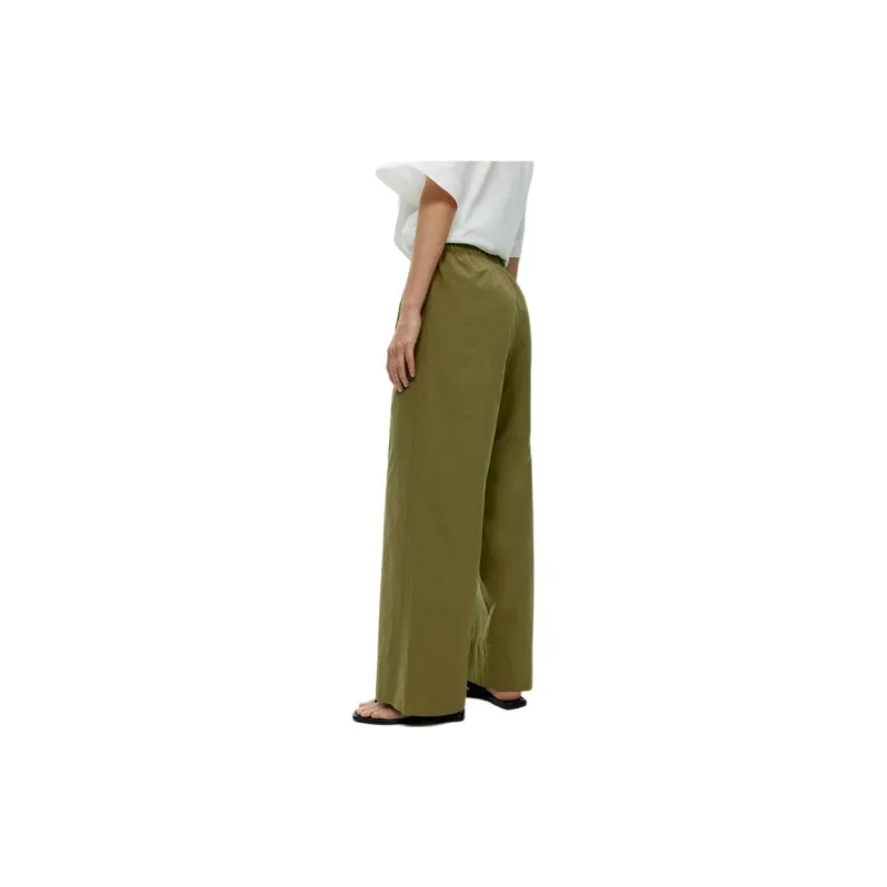ARKET Casual Pants Women's Khaki Green-3