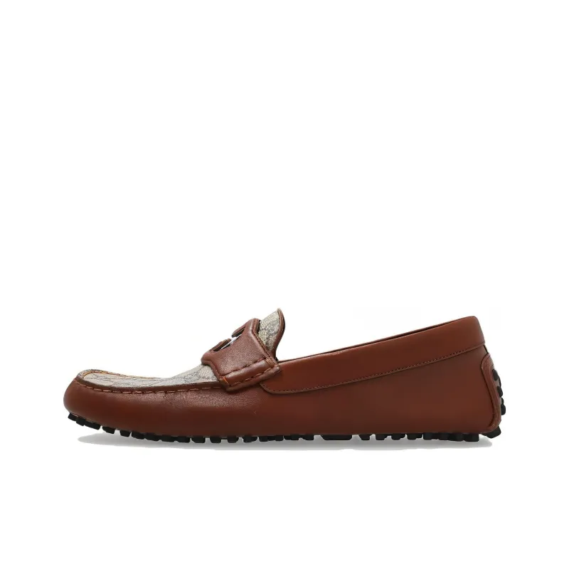 GUCCI Interlocking G Slip on Loafers-0