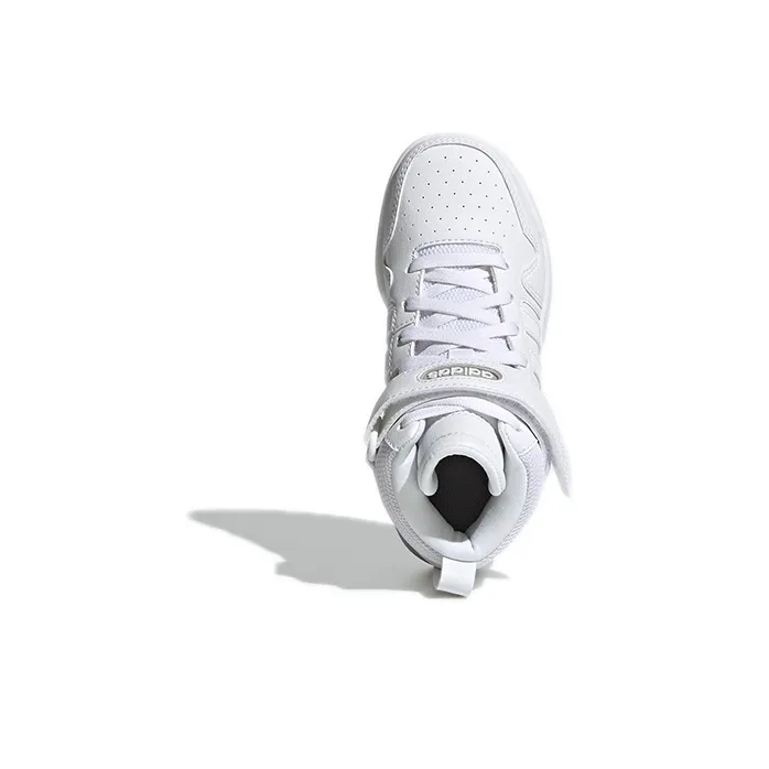 Adidas Neo Postmove Anti Slip Wear Resistant Mid Top Children's Basketball Shoes Kids'-4