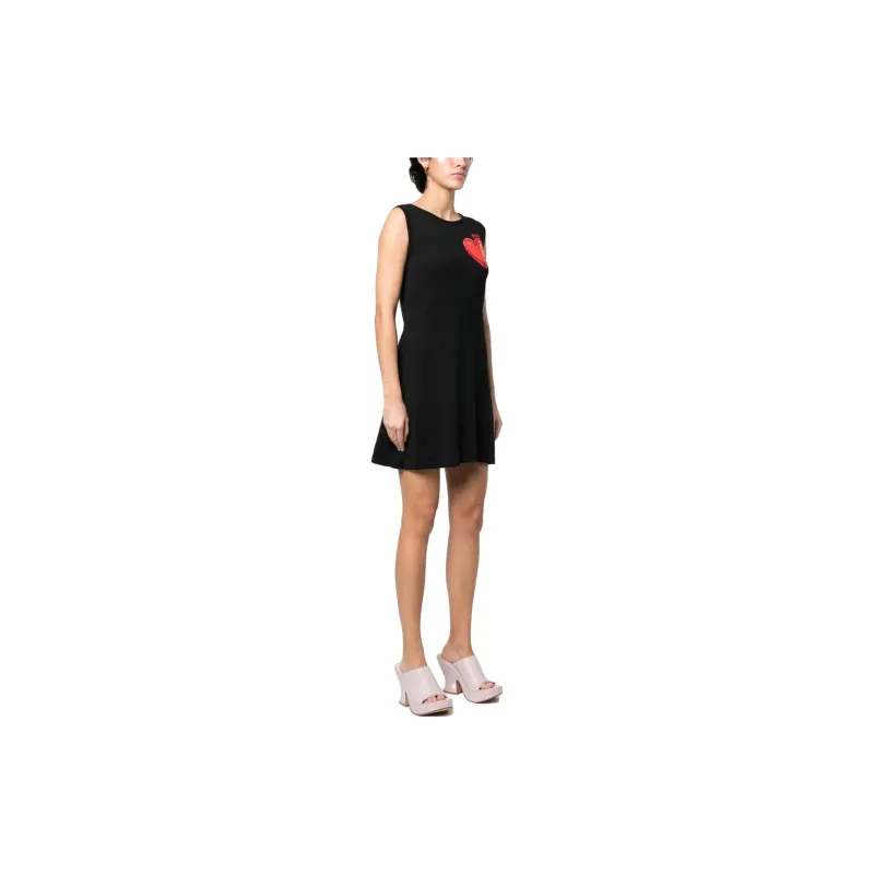 MOSCHINO Sleeveless Crewneck Dress-3