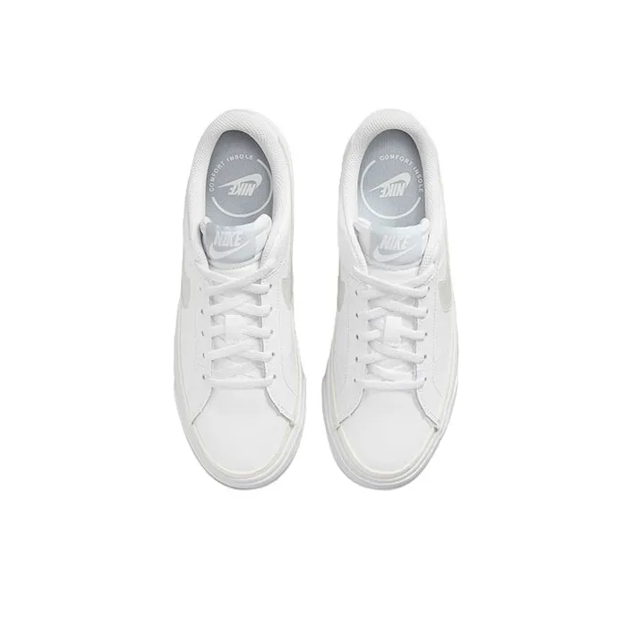 Nike Court Legacy 'White Yellow' GS-6