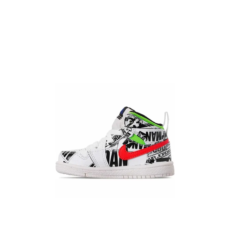 Jordan 1 Mid All Over Logos TD-0