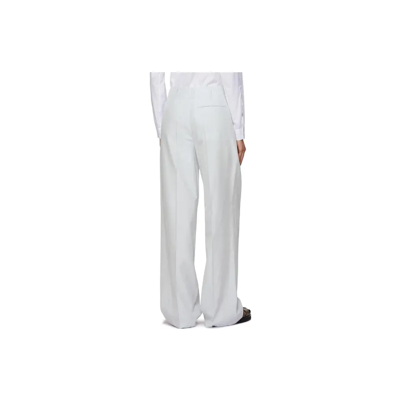 Bottega Veneta High Waist Satin Trousers-1