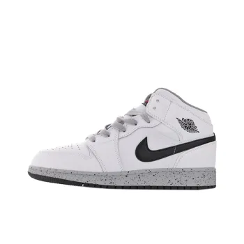Jordan 1 Mid White Cement GS