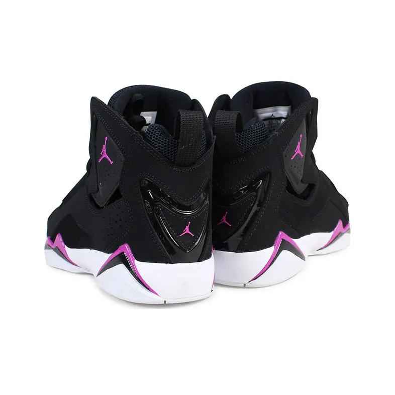 Jordan True Flight Black Fuchsia Blast White GS-3