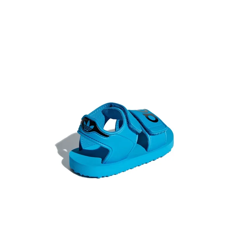 Adidas Originals Beach Sandal Low Top Toddler Shoes Blue Black Infant And Toddler-3