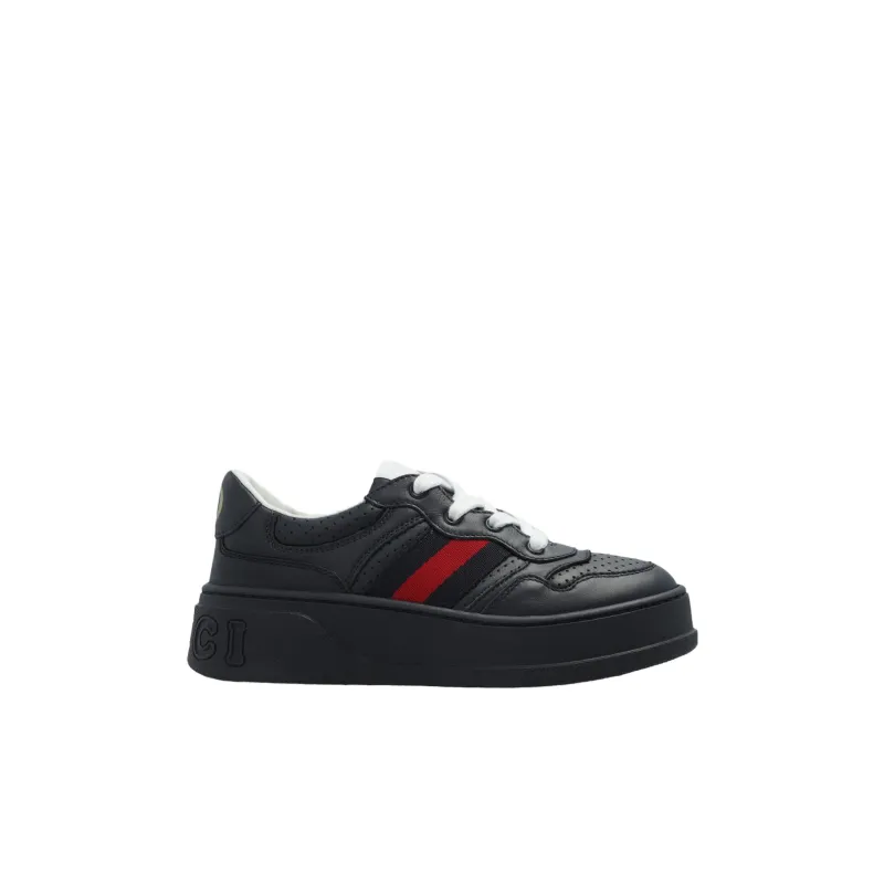 GUCCI Kids House Web Chunky Sneakers-1