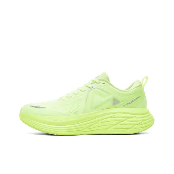 PEAK Abrasion Resistant Impact Resistant Rebound Low Top Training Running Shoes Men Neon Green