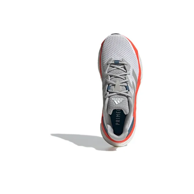 Adidas X9000l3 Primegreen Jetboost Abrasion Resistant Low Top Kids' Running Shoes Gray Orange Teenagers-4