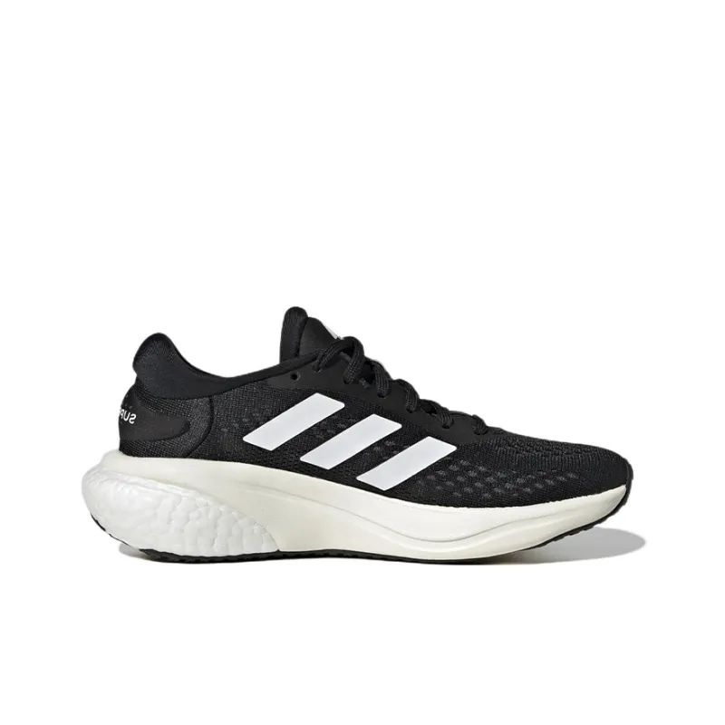 Adidas Supernova 2 J Slip Resistant, Abrasion Resistant, Breathable Low Top Kids' Running Shoes Black Teenagers-1