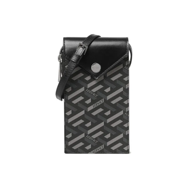 VERSACE La Greca Cellphone Pouches-0