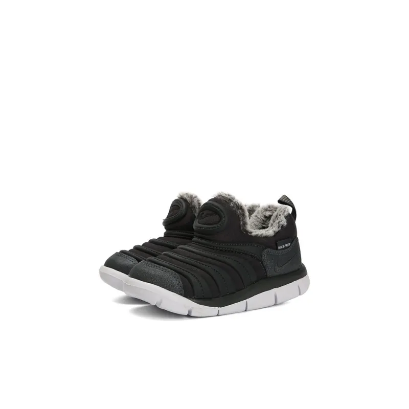 Nike Dynamo Free SE Slip Resistant, Abrasion Resistant, Thermal Low Top Caterpillar Black Infant And Toddler-2