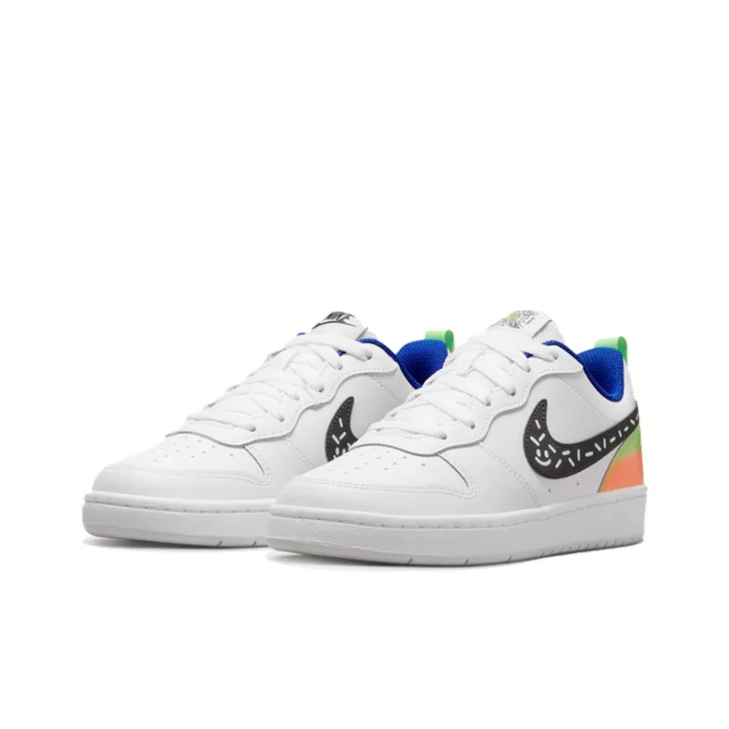 Nike Court Borough Low White Black Photon Dust GS-2