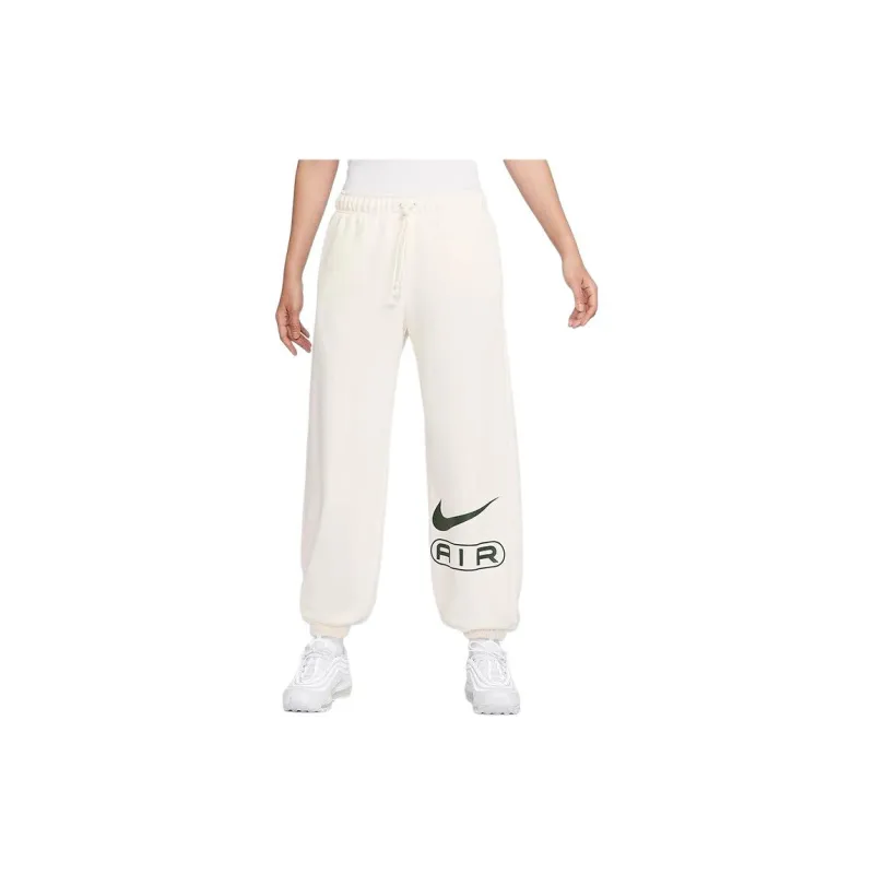 Nike Knitted Sports Pants Women's Ecru-3