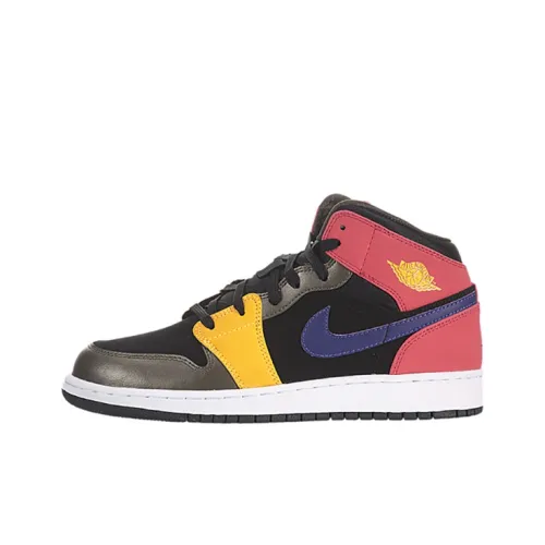 Jordan 1 Mid GS Multi-Color