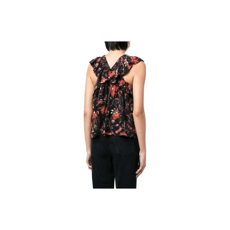 Ulla Johnson Tulip Floral print Blouse-2