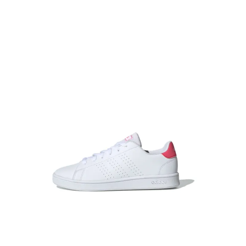 Adidas Advantage J 'White Real Pink'-0