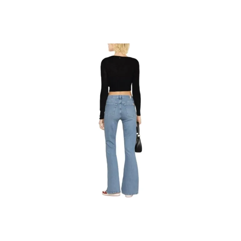 SEVEN FOR ALL MANKIND Slim Illusion Intro Flared Jeans-2