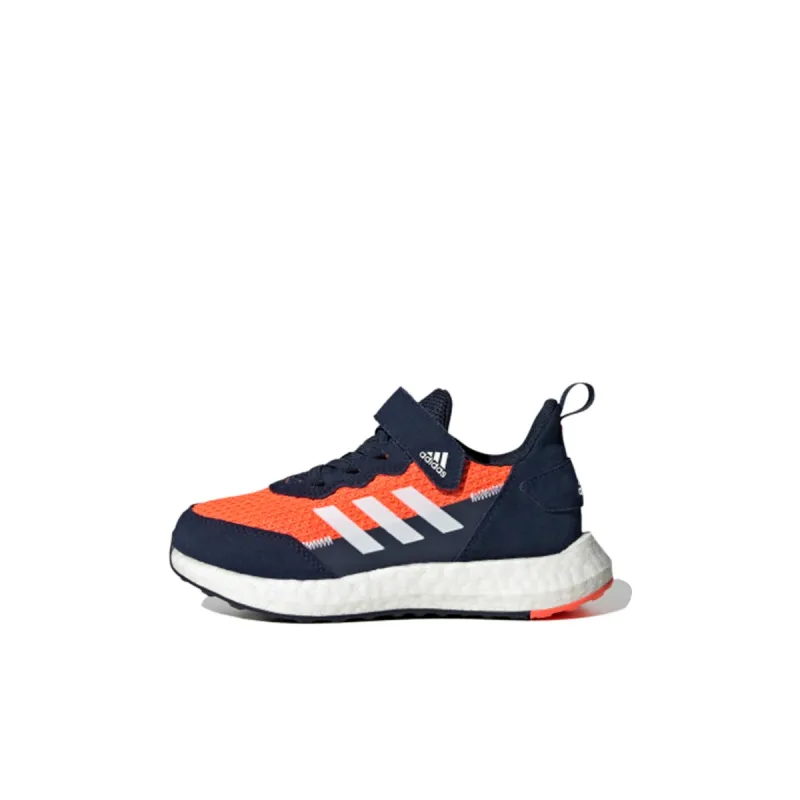 Adidas Rapida Breathable Low-Top Kids' Running Shoes Blue Orange White Kids'-0