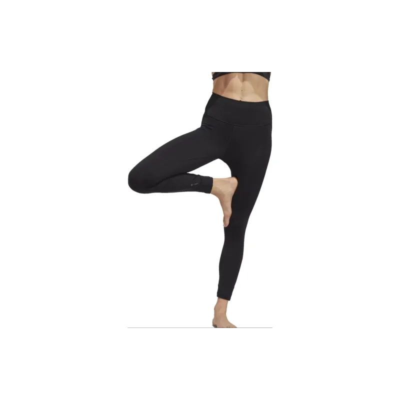 Adidas Yoga Studio Wrapped 7/8 Leggings Leggings Women's Black-1