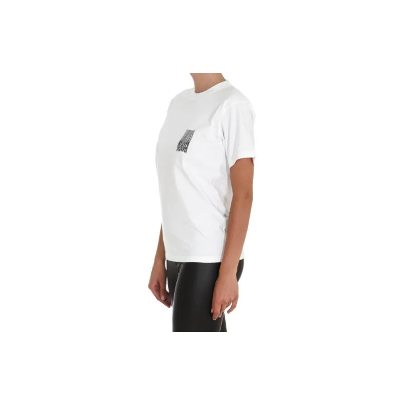 Balenciaga T Shirt Regular Fit Women's White-5