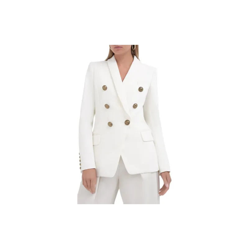 BALMAIN Business Suits Women's White-2