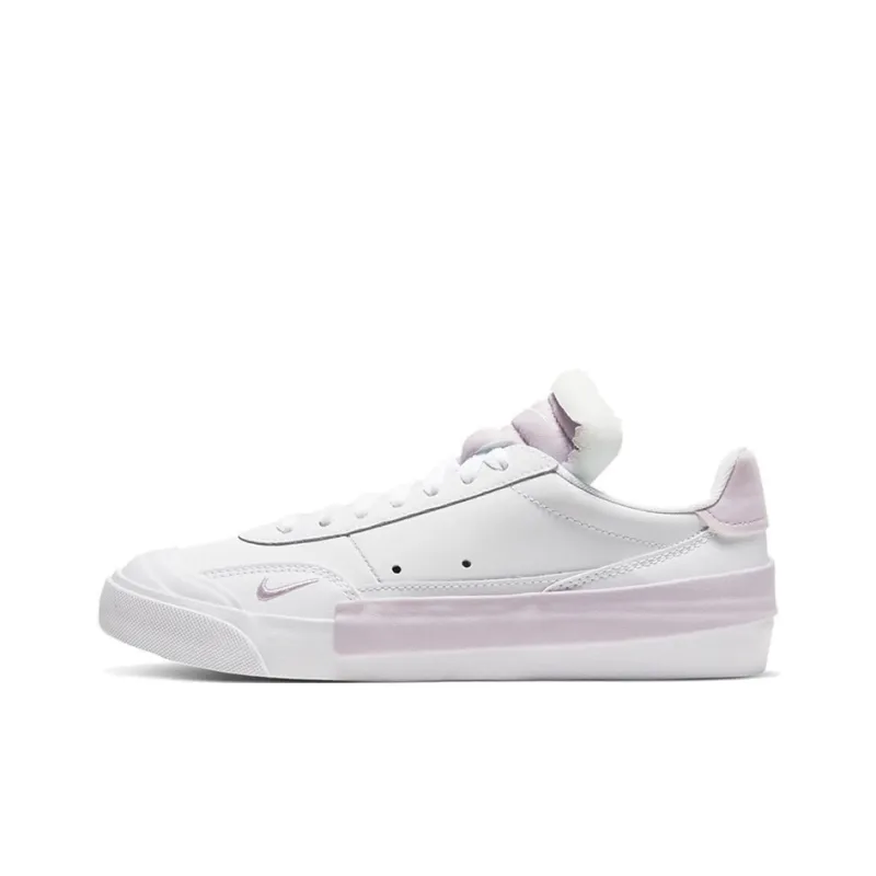 Nike Drop Type PRM Low Top Kids' Skateboarding Shoes Ice Light Purple Teenagers-0