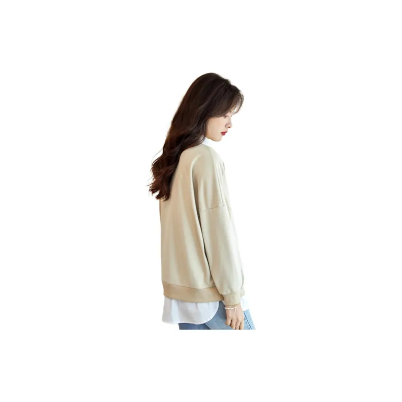 Like The Age Of Water Sweatshirt Women's Khaki-2
