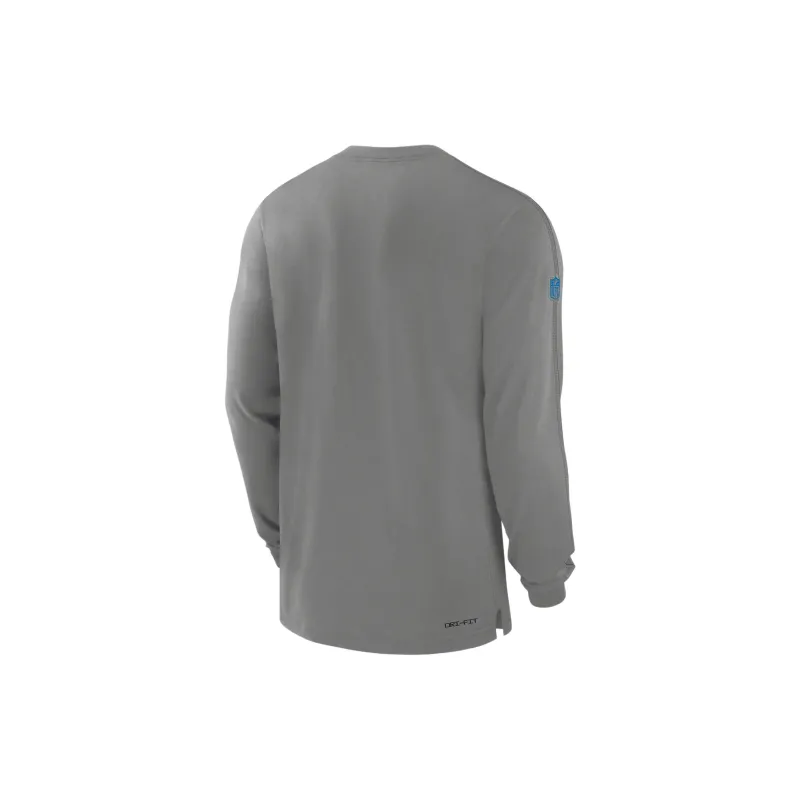 Nike Detroit Lions Sideline Player Team Issue Men's Nike Dri FIT Long Sleeve Top-1