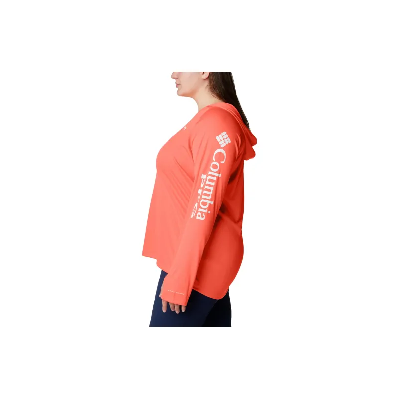 Columbia PFG Tidal Tee™ T-Shirt Women's Coral-2