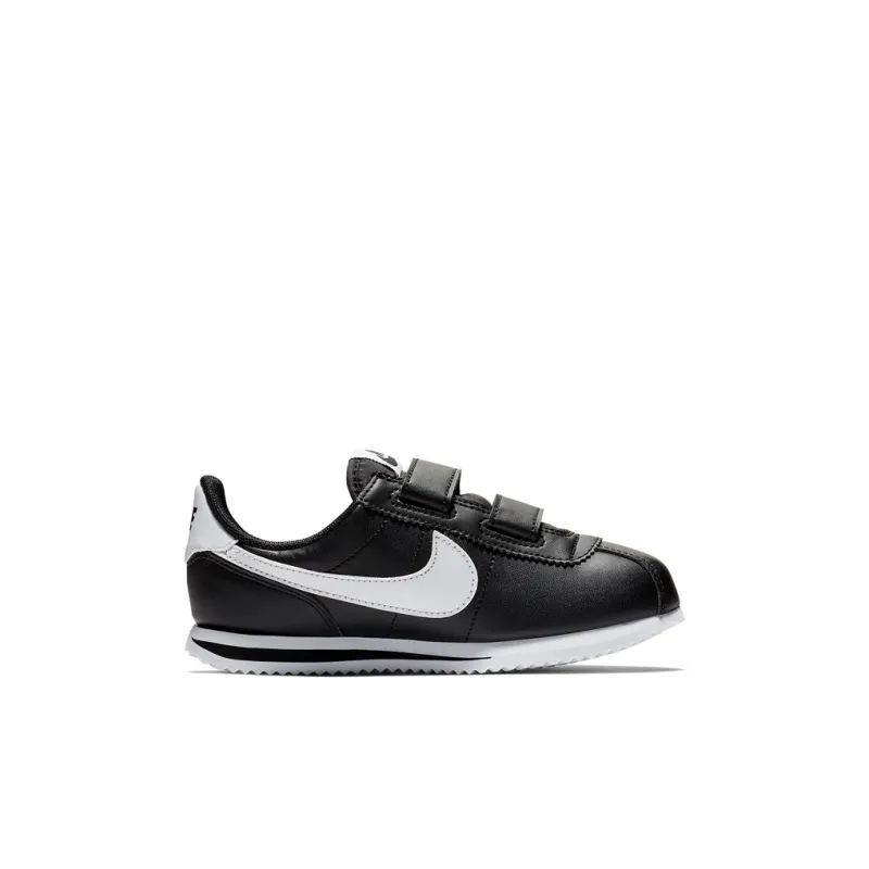Nike Cortez Basic SL Black White PS-1