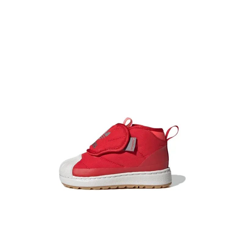Adidas Originals 360 Boots High Top Toddler Shoes Red Infant And Toddler-0