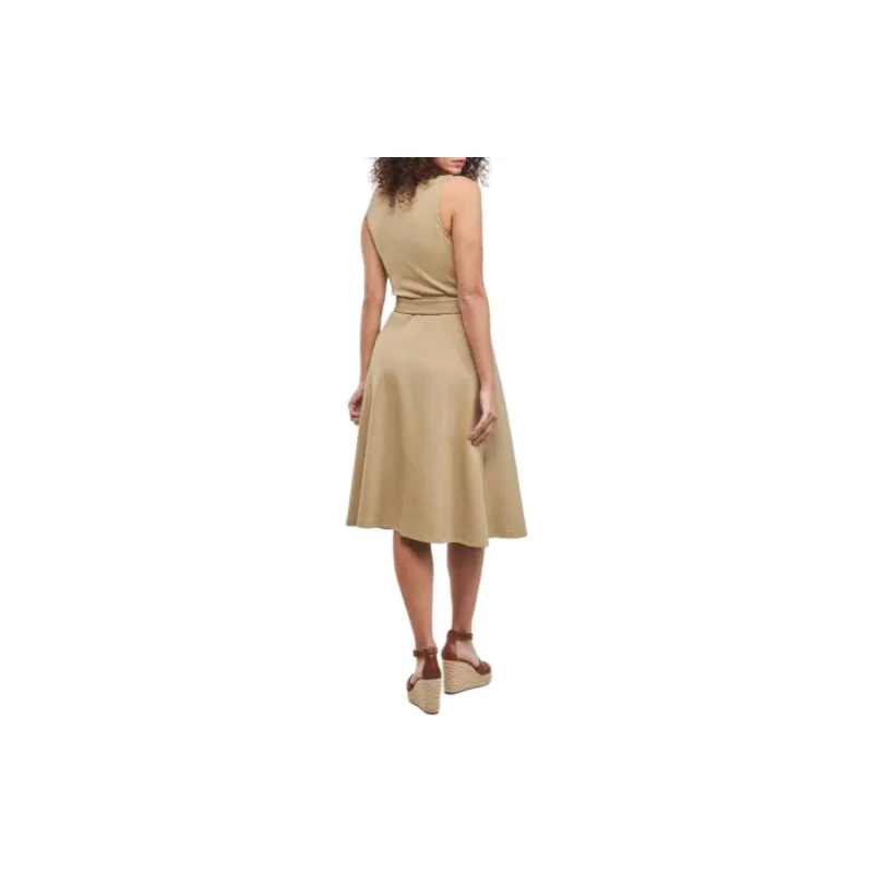 Polo Ralph Lauren Sleeveless Dress Women's Light Beige-2