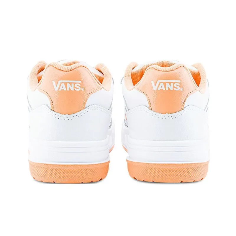 Upland Vans 'White Orange'-3
