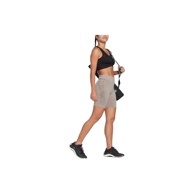 Reebok Studio Ruched High Rise Legging Leggings Women's Boulder Gray-3