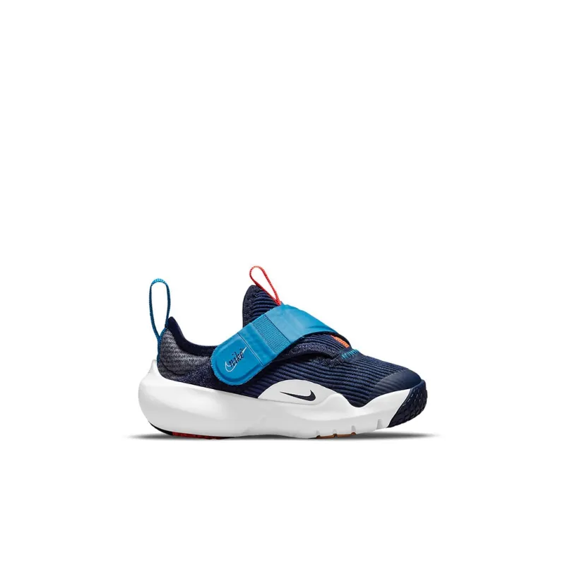 Nike Flex Advance Low Top Running Shoes Blue Orange Infant And Toddler-1