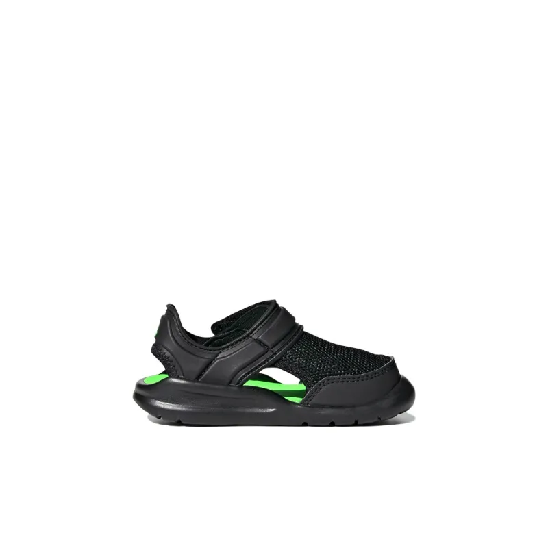 Adidas Fortaswim Slip Resistant Anti Kick Cushioning Low Top Baby & Toddler Shoes Black Infant And Toddler-1