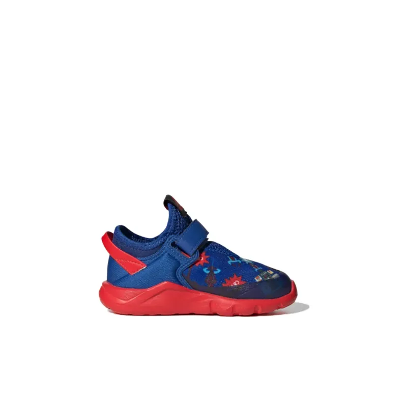 MARVEL x Adidas Slip Resistant And Breathable Low Top Toddler Shoes Blue Red Infant And Toddler-1