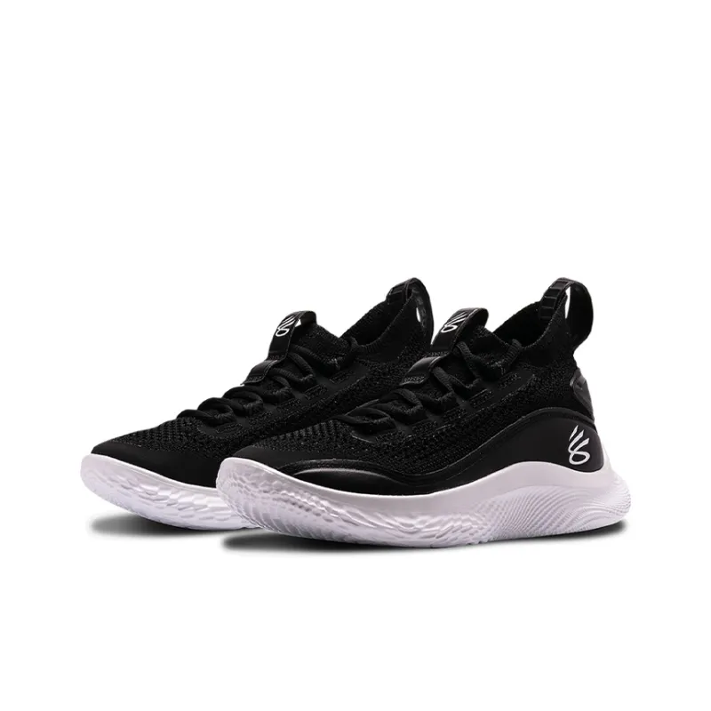 Under Armour Curry Flow 8 Black White GS-2