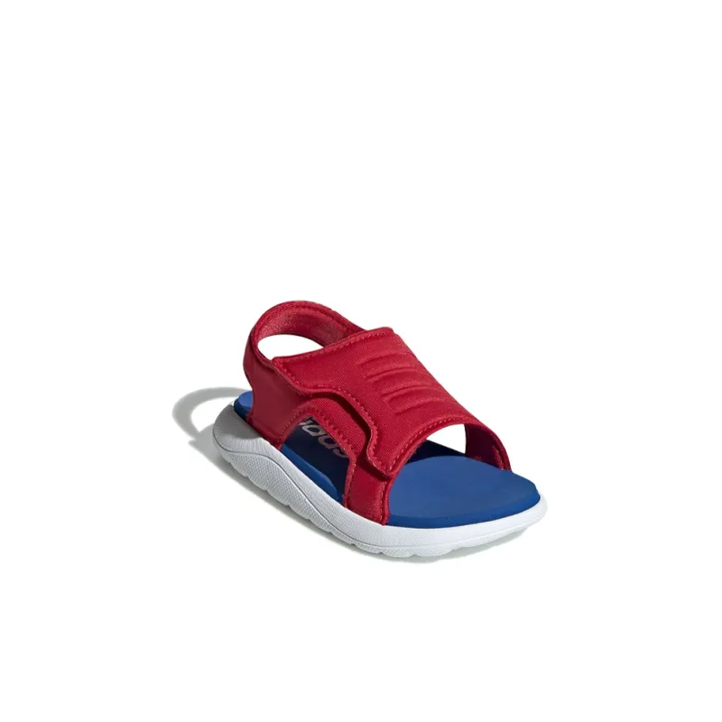 Adidas Comfort Sandal I Low-Top Toddler Shoes Blue Red Infant And Toddler-2