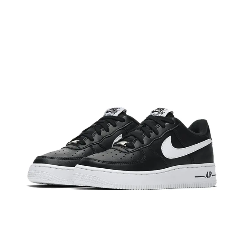 Nike Air Force 1 GS 'Black White'-2